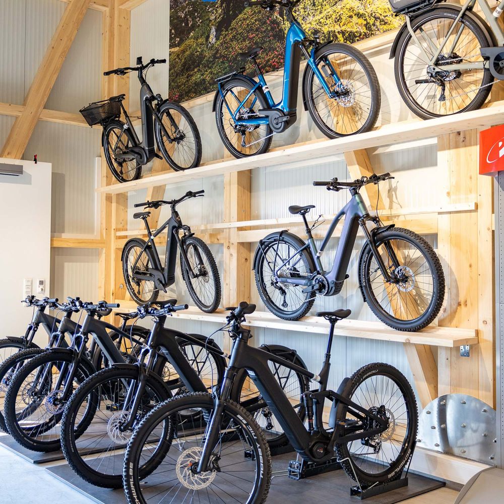 Blick in unseren Fahrrad-Laden